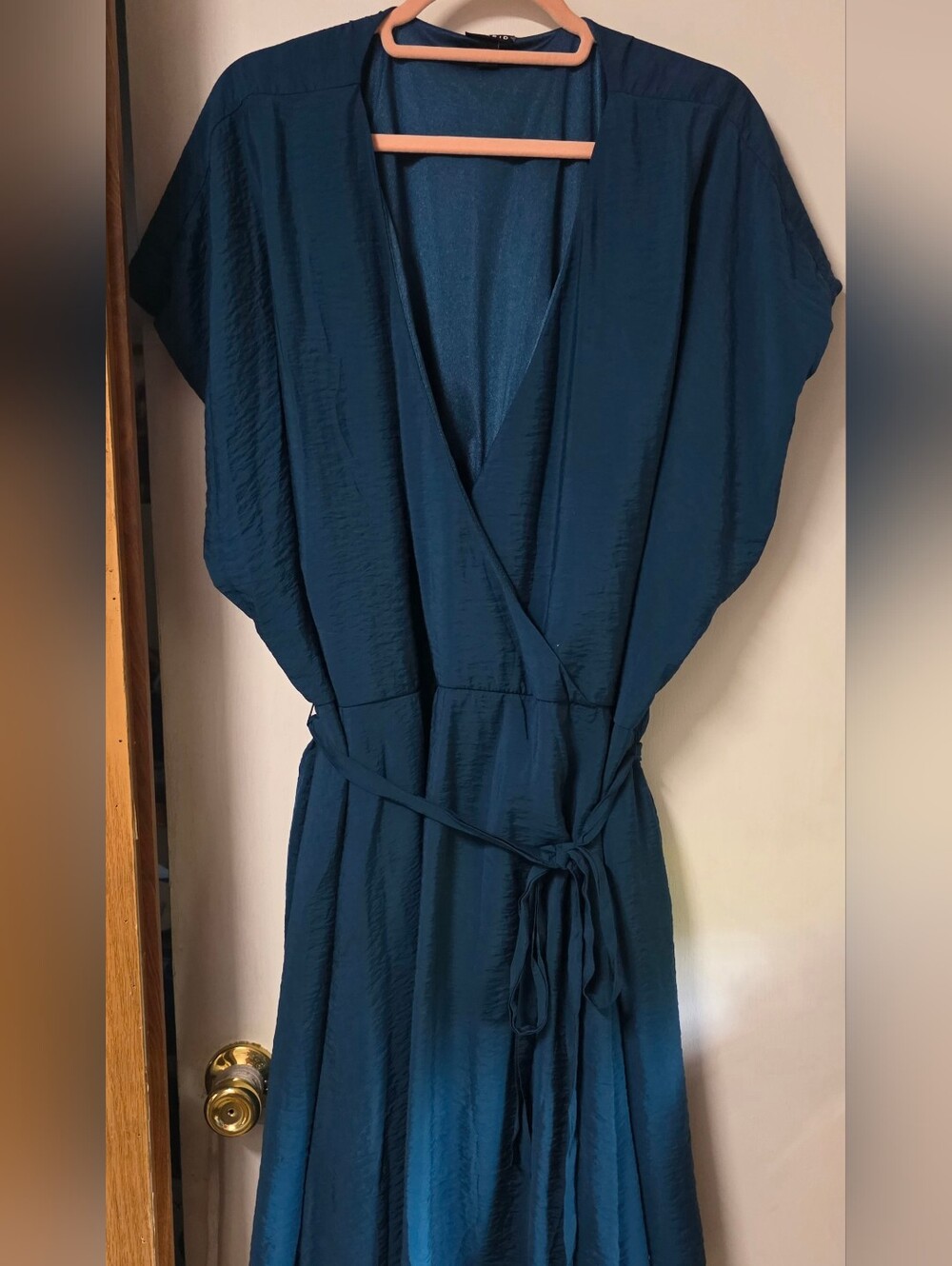 Torrid Skater Dress Legion Blue 4X EUC